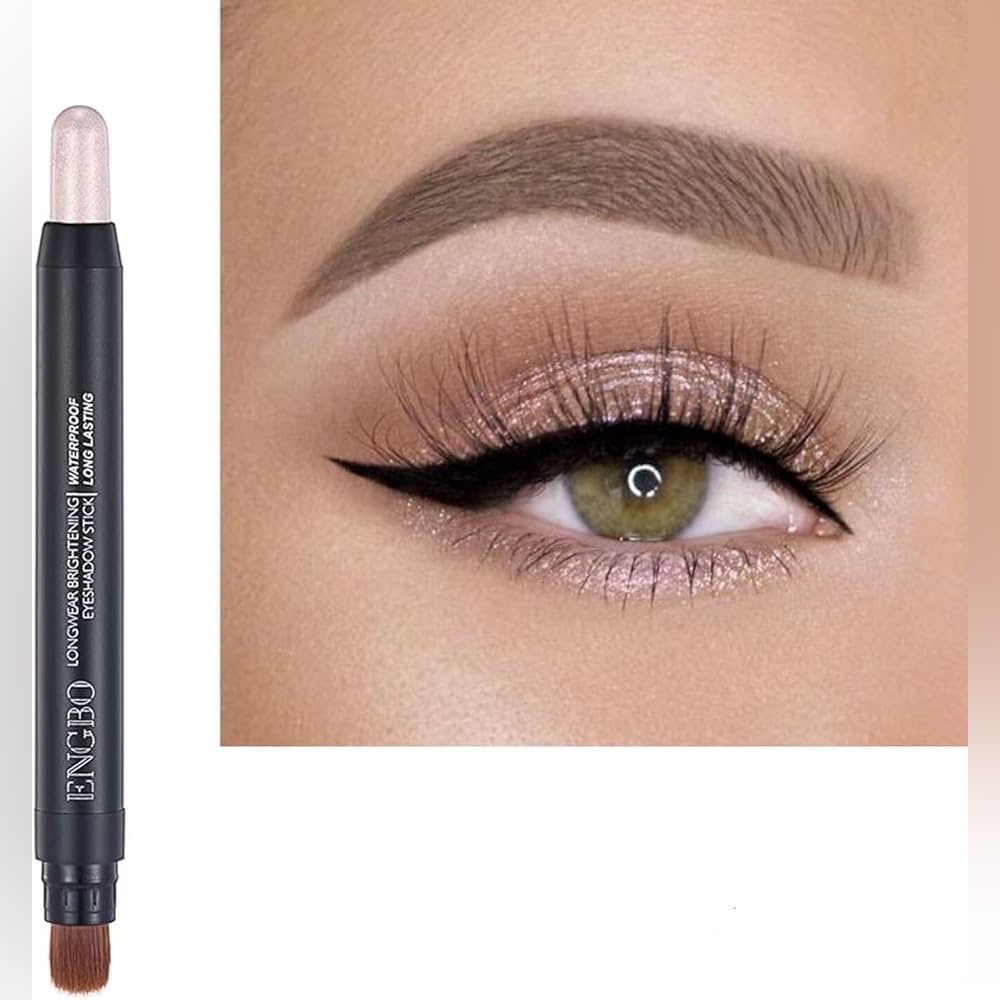 ENGBO Eyeshadow Waterproof Eyeshadow Stick, Pearl Shimmer (02) NEW IN BOX